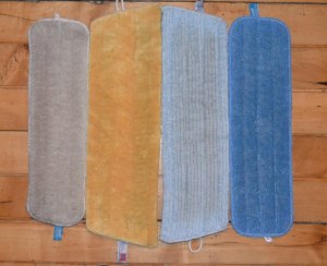 e-cloth and Norwex mop pads